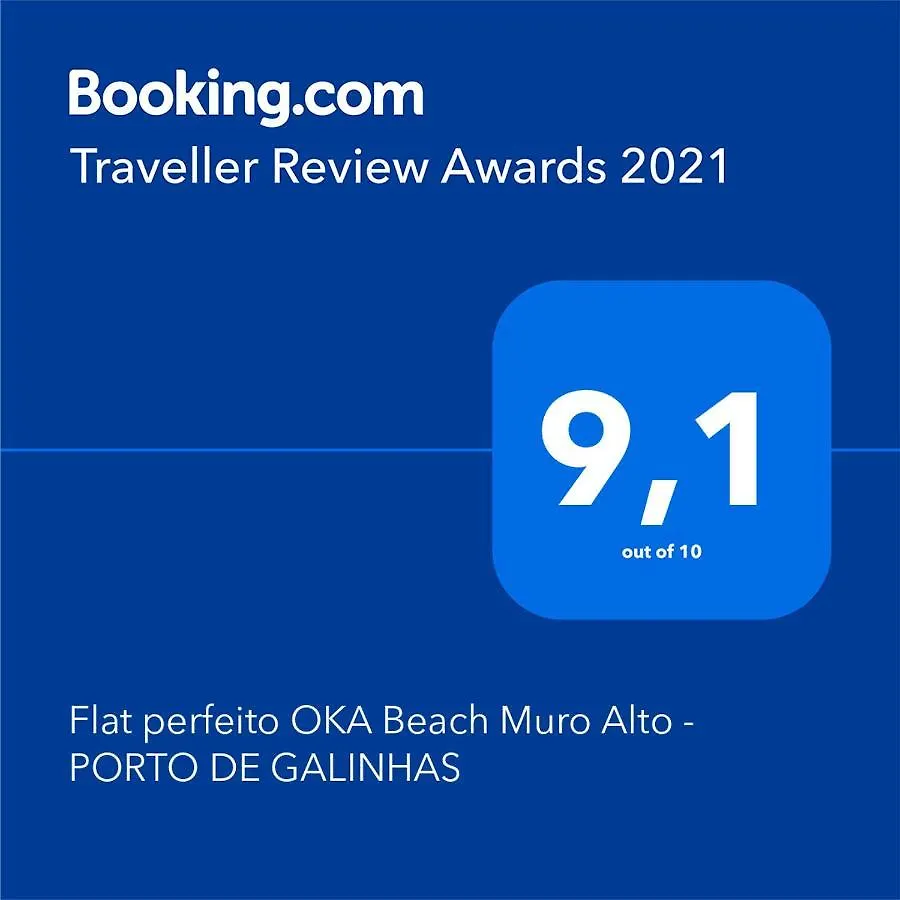 Flat Perfeito Oka Beach Muro Alto - Porto De Galinhas Apartment