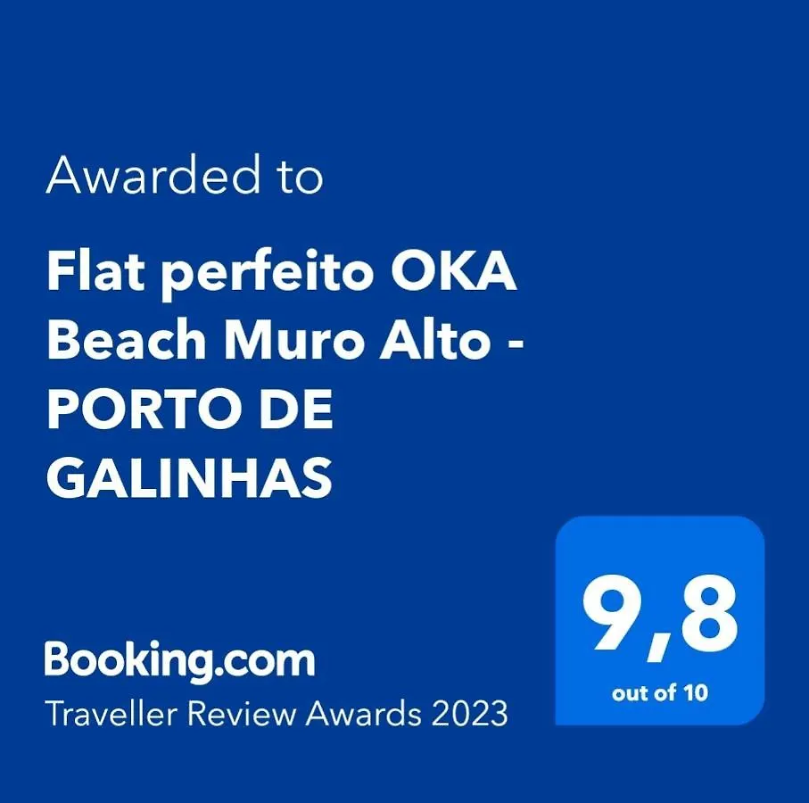 Flat Perfeito Oka Beach Muro Alto - Porto De Galinhas Brazil